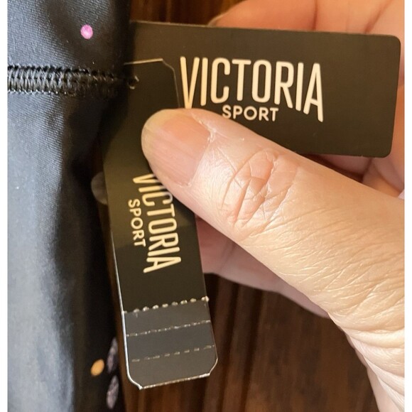 NWT Victoria’s Secret 7/8 Legging & Racerback Sport Bra M Gemstone Jewel - Picture 13 of 16